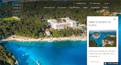 Desktop Screenshot of losinj-hotels.com