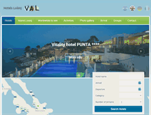 Tablet Screenshot of losinj-hotels.eu
